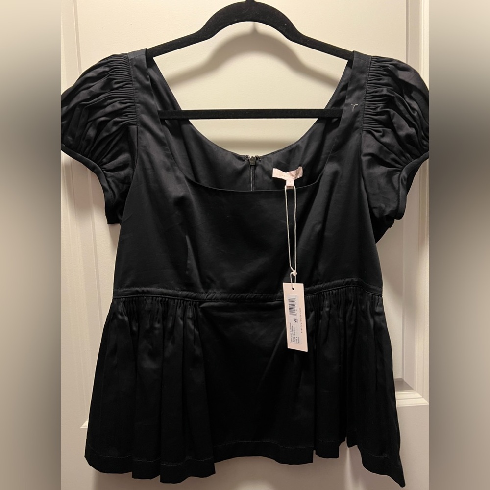 Rebeca Taylor silky blouse kind of baby doll style